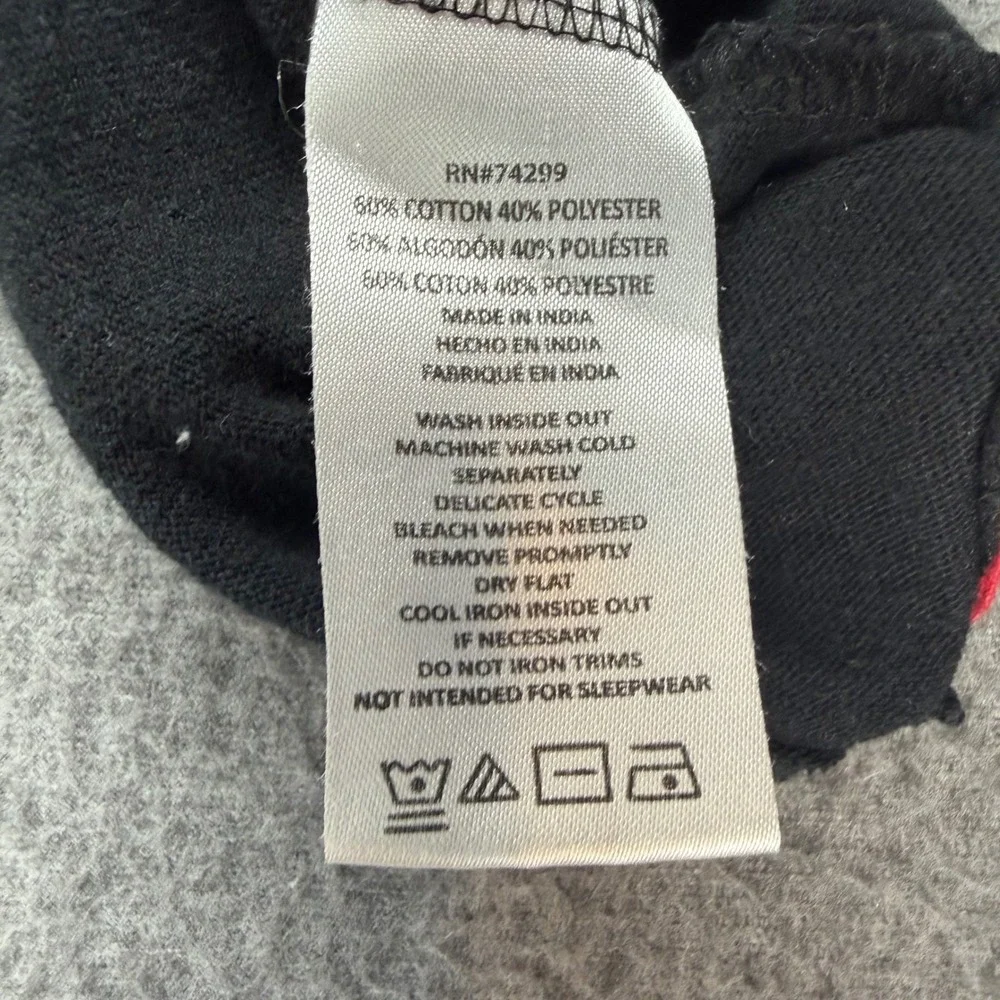 DKNY Sport T-Shirt Kids Size‎ 10 Black White Graphic Short Sleeve Tee